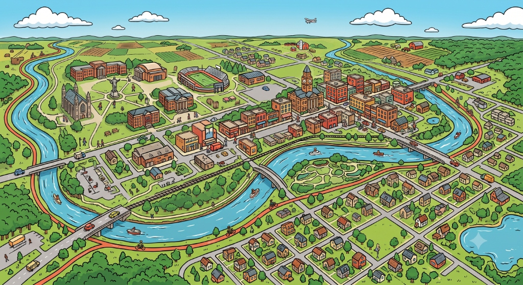Muncie Illustration